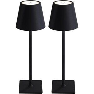 cordless rechargeable table lamp dimmable led portable light for bedroom patio